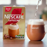 Nescafe Gold Cappuccino Instant Coffee   8 per pack GOODS M&S   