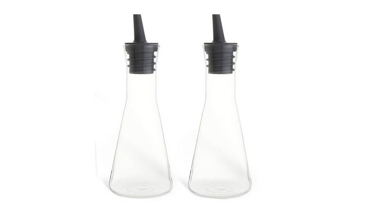 Sebastian Conran borosilicate oil and vinegar pourer set, UK version