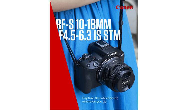 Canon RF-S 10-18mm f/4.5-6.3 IS STM zoom lens - British product