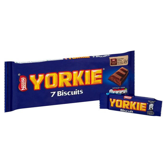 Yorkie Milk Chocolate Biscuit Bar   7 x 24.5g GOODS M&S   