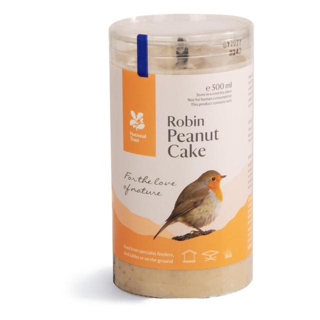 National Trust CJ Wildlife Gourmet Robin Peanut Cake   500ml