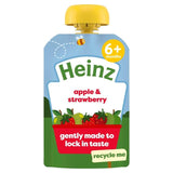 Heinz Apple & Strawberry Baby Food Fruit Puree Pouch 6+ Months   100g GOODS M&S   