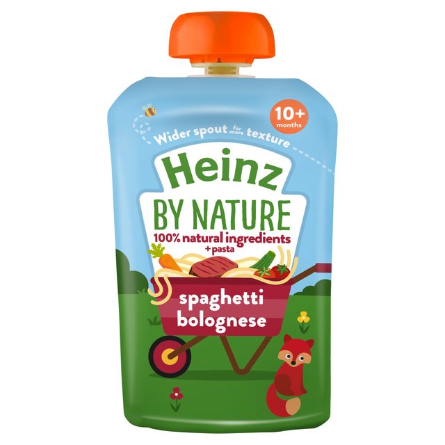 Heinz Spaghetti Bolognese Baby Food Pouch 10+ Months   180g GOODS M&S   