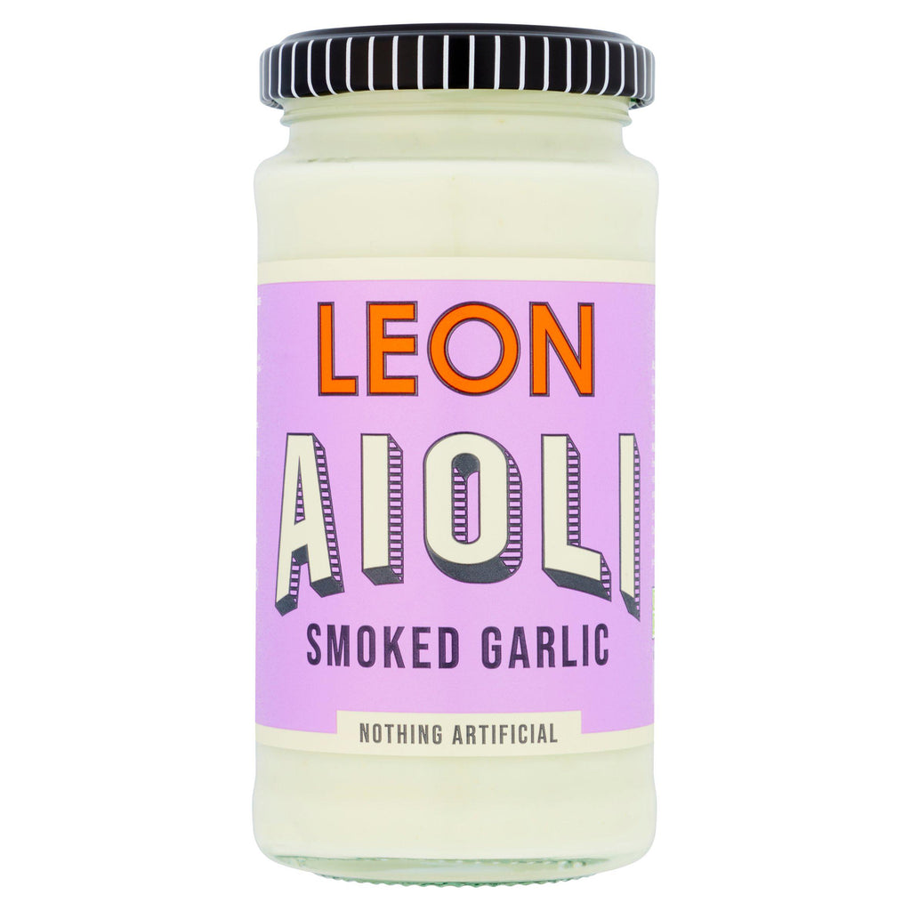 LEON Smoked Garlic Aioli 240ml