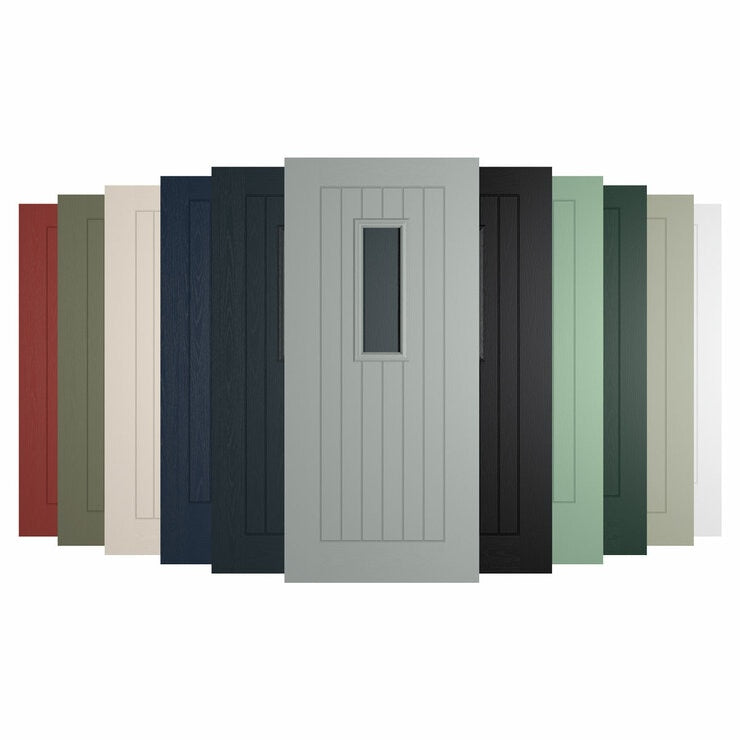 HomeFrame Milan 609 composite front door up to 1m, UK version