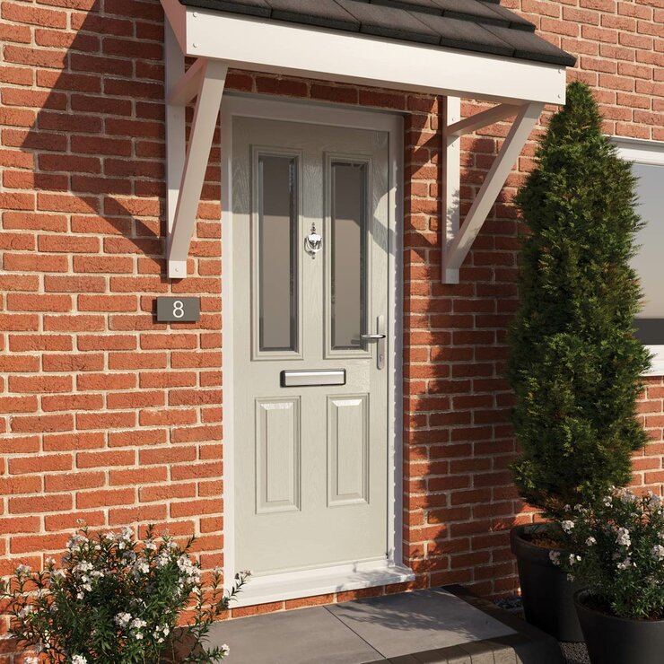 HomeFrame composite front door in various colours - British product