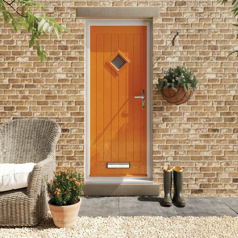 HomeFrame Oslo composite front door up to 1m (British brand)