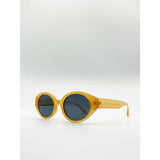 SVNX oval plastic frame sunglasses one size - British product