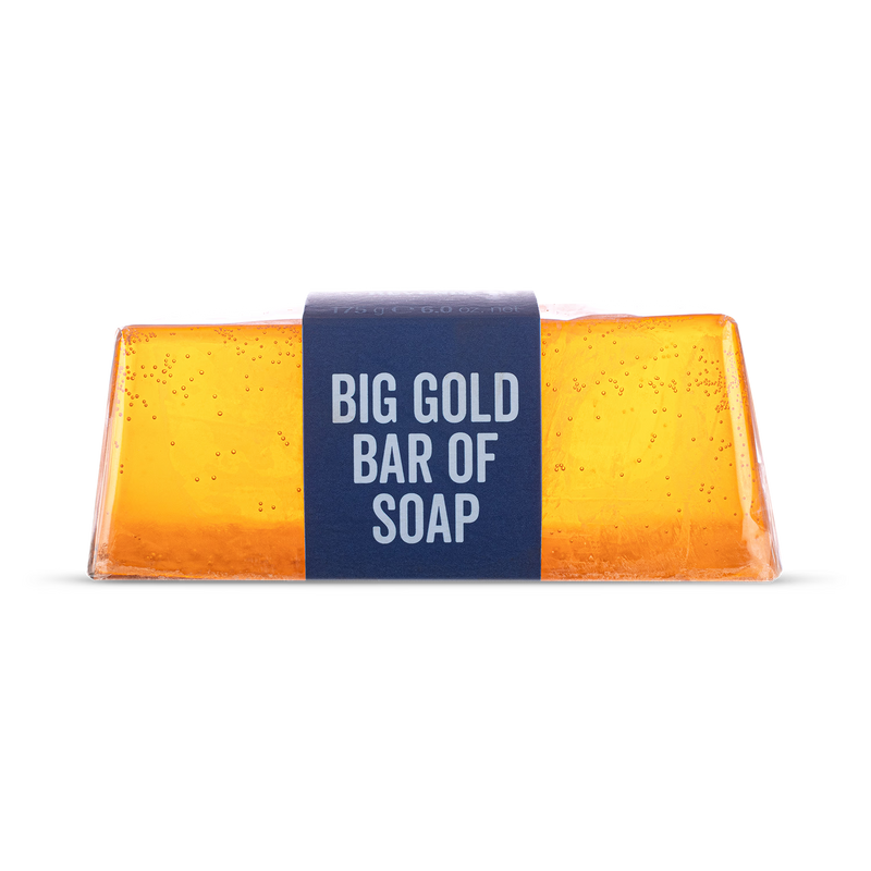 Bluebeards Revenge Big Gold Bar Soap 175g (British brand)