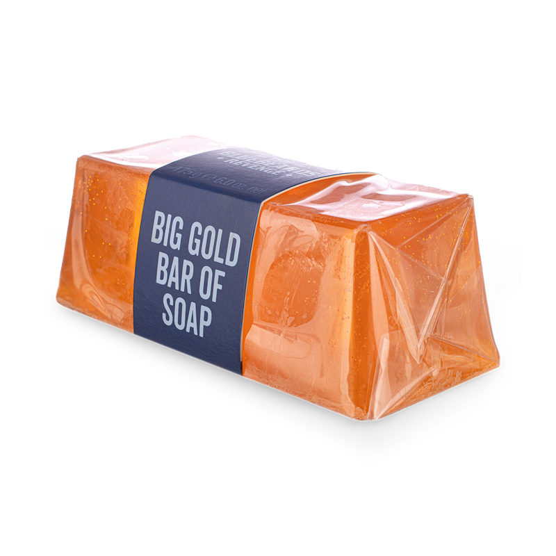 Bluebeards Revenge Big Gold Bar Soap 175g (British brand)
