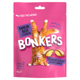 Bonkers Bangin Beef Flavour Cat Treats 60g GOODS Sainsburys   