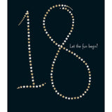 Carlton Happy Birthday 18th Card Mini Stars 18 Greeting Card GOODS Sainsburys   