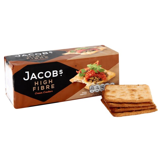 Jacob's High Fibre Cream Crackers   200g GOODS M&S   