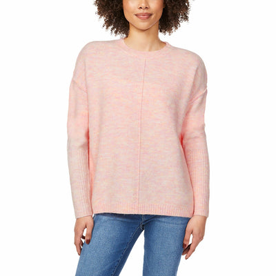 Buffalo Damen Indi Strick Pullover mit Rundhalsausschnitt