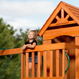 Backyard Discovery Atlantis wooden climbing frame playset - British product