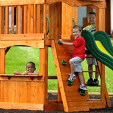 Backyard Discovery Atlantis wooden climbing frame playset - British product