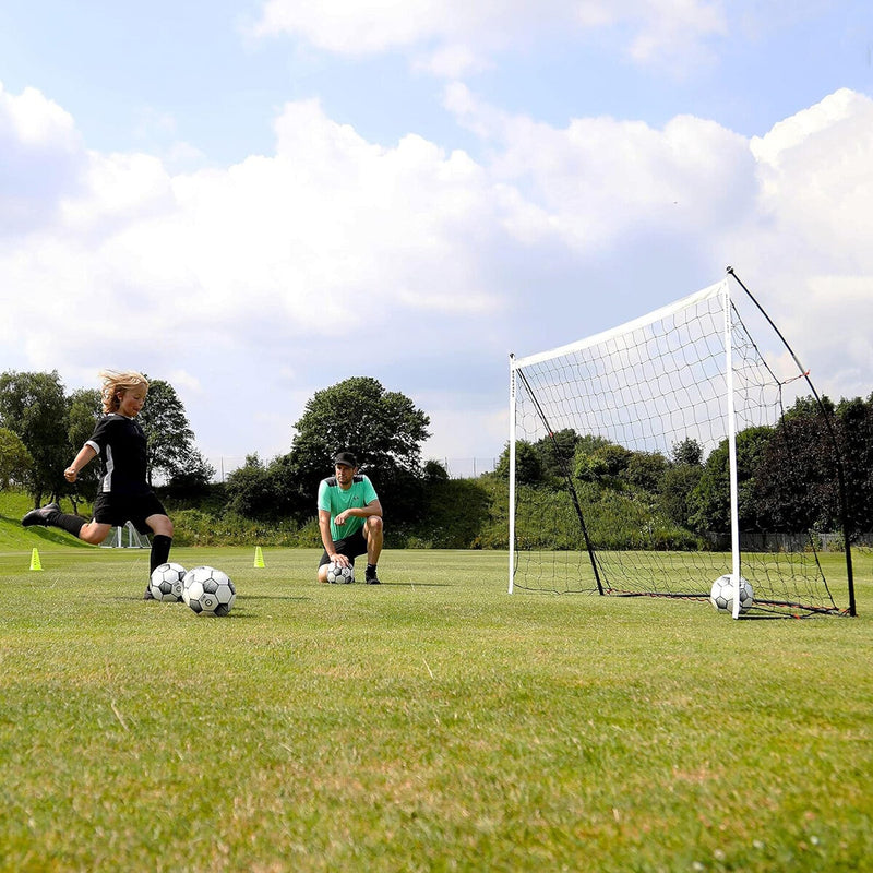 Quickplay Kickster portable football training set 8x5ft, imported from the UK