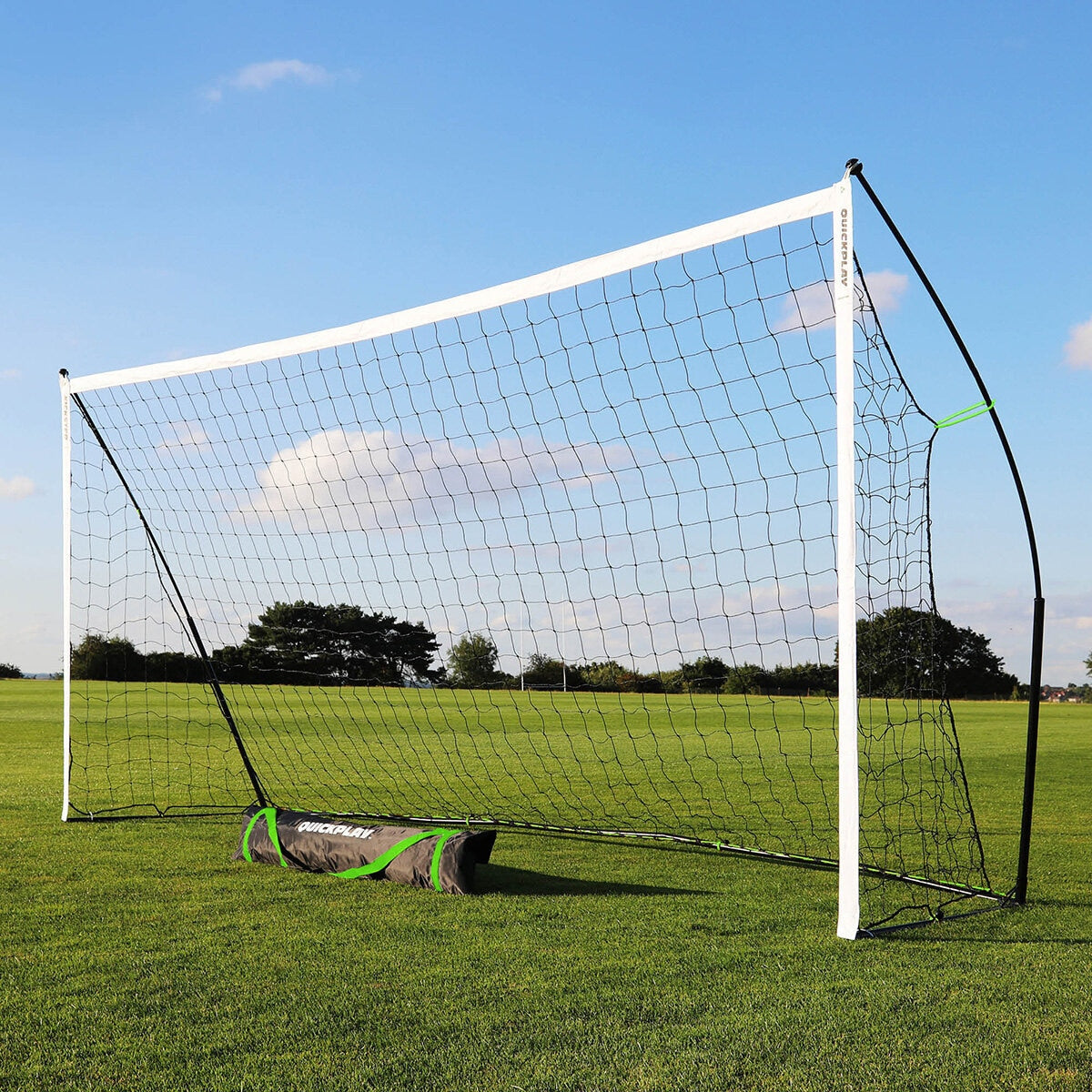 Quickplay Kickster portable football training set 8x5ft, imported from the UK