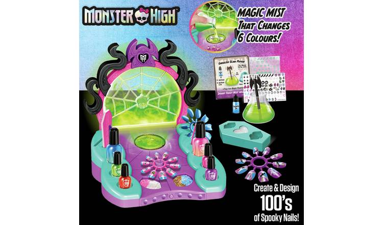 Monster High Ghoulish Glam Nail Salon GOODS Argos