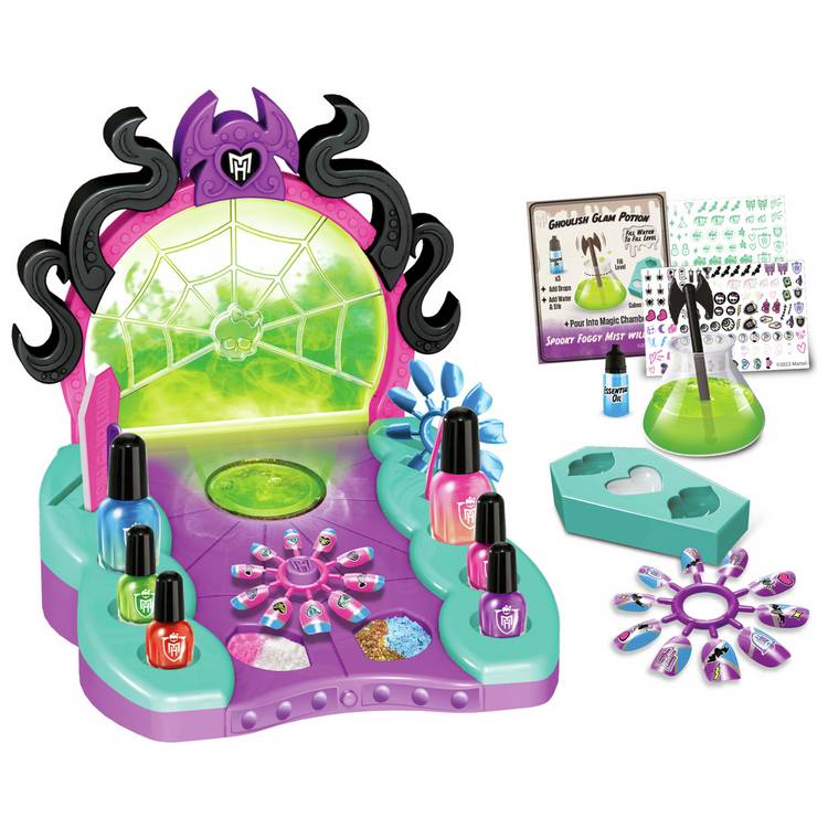 Monster High Ghoulish Glam Nail Salon kit - British product