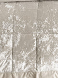 Catherine Lansfield Natural Crushed Bedspread