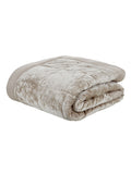 Catherine Lansfield Natural Crushed Bedspread