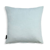 Habitat velvet cushion light blue 43x43cm, imported from the UK