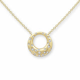 Costco diamond circle necklace 0.15ctw round brilliant 18 inch chain, UK version
