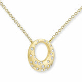 Costco diamond circle necklace 0.15ctw round brilliant 18 inch chain, UK version
