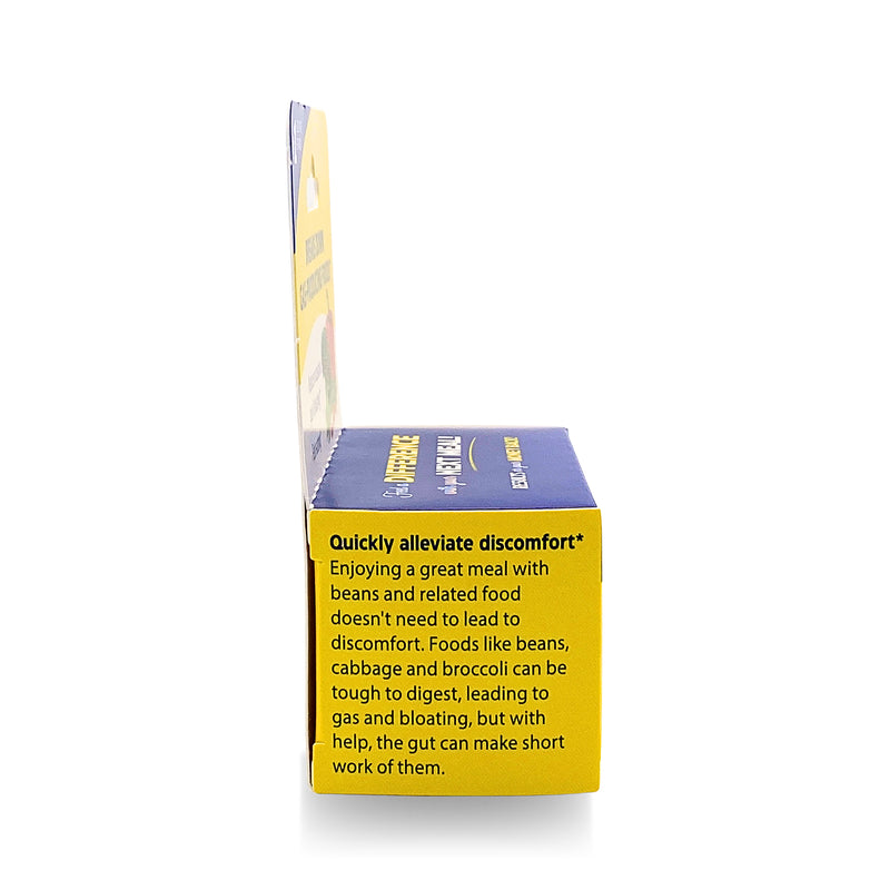 Enzymedica BeanAssist digestive enzyme capsules 30 count (British brand)