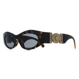 Versace VE4480U sunglasses brown havana dark grey, UK version