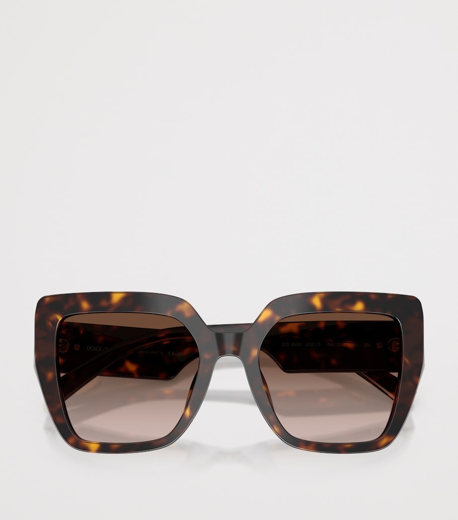 Dolce&Gabbana tortoise square cat-eye sunglasses Italian luxury - British product