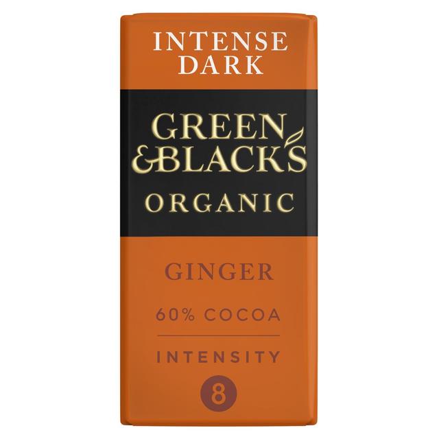 Green & Black's Organic Ginger Dark Chocolate Bar   90g GOODS M&S   