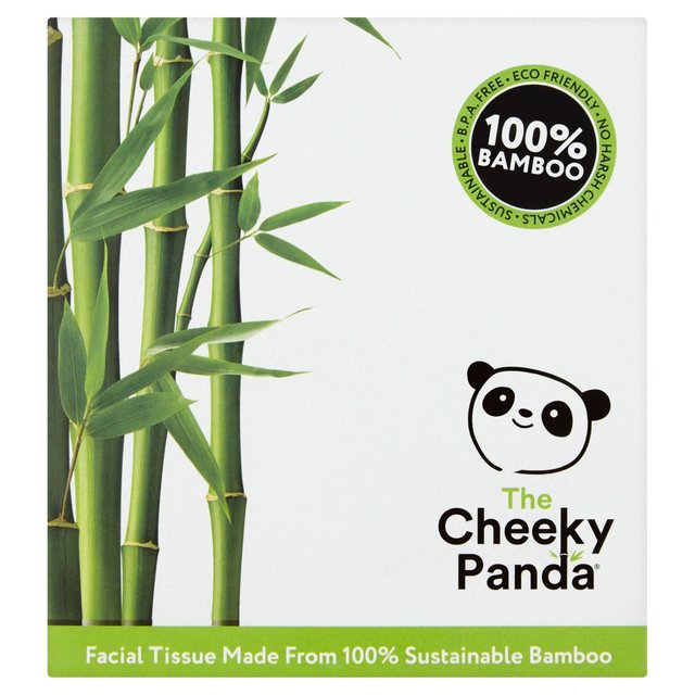 Cheeky Panda Natural Bamboo Facial Tissue   56 per pack GOODS M&S   