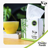 Cheeky Panda Natural Bamboo Facial Tissue   56 per pack GOODS M&S   