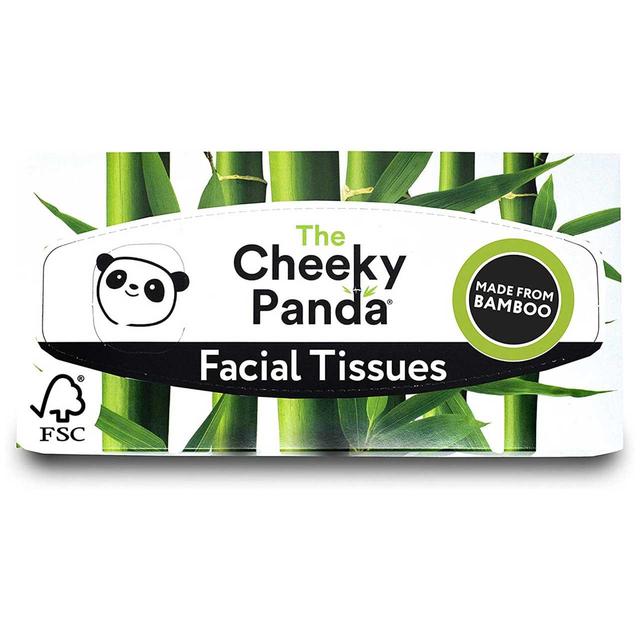 Cheeky Panda Natural Bamboo Facial Tissue   80 per pack