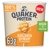 Quaker Oat So Simple Protein Porridge Cereal Pot Golden Syrup   63g GOODS M&S   