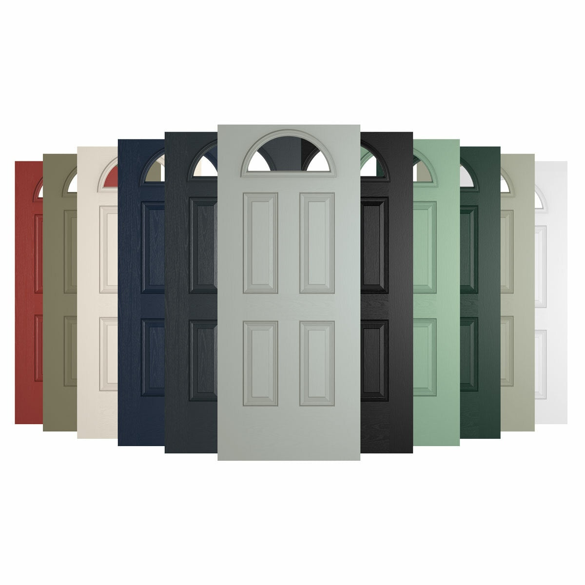 HomeFrame Cannes 1 composite front door up to 1m wide, UK version