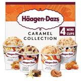 Haagen-Dazs Caramel Collection Mini Cups Ice Cream    4 x 95ml GOODS M&S   