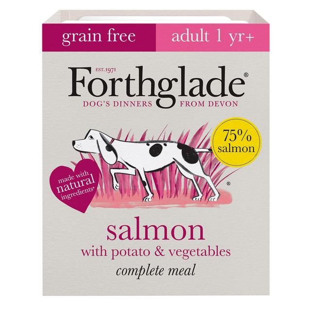 Forthglade Complete Adult Salmon with Potato & Veg Grain Free   395g