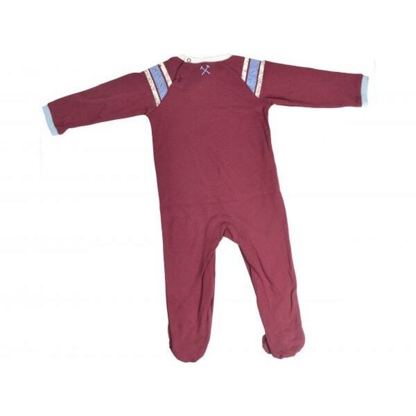 West Ham United FC Baby Sleep Suit 2018 (0-3 Months)