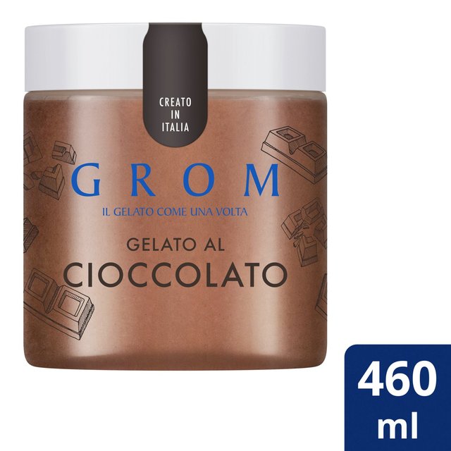 Grom Chocolate Gelato Ice Cream Tub   460ml GOODS M&S   