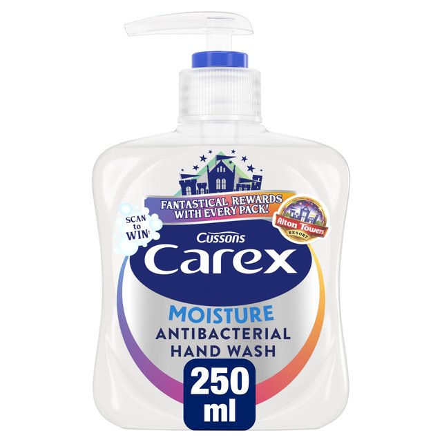 Carex Moisture Antibacterial Handwash   250ml GOODS M&S   