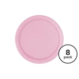 Lovely Pink Recyclable Paper Party Plates   8 per pack GOODS M&S   