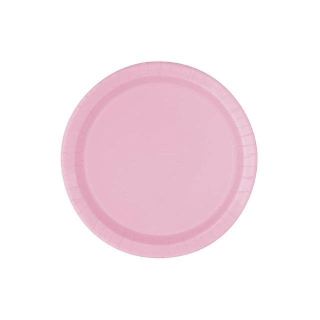 Lovely Pink Recyclable Paper Party Plates   8 per pack GOODS M&S   