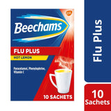 Beechams Flu Plus Cold & Flu Hot Lemon Sachets   10 per pack GOODS M&S   