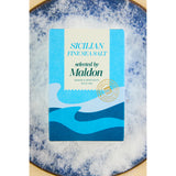 Maldon selected Sicilian fine sea salt, imported from the UK