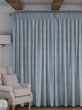 Voyage Maison powder blue curtains, imported from the UK