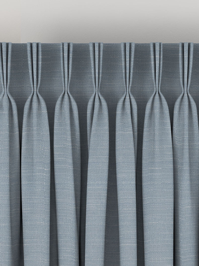 Voyage Maison powder blue curtains, imported from the UK