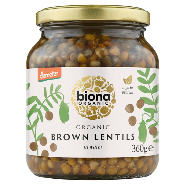 Biona Organic Brown Lentils   360g GOODS M&S   